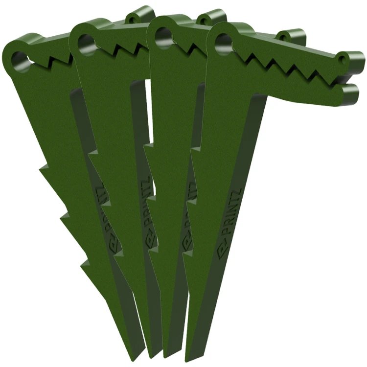 Uchwyty ręcznika plażowego "aligator" (4szt)