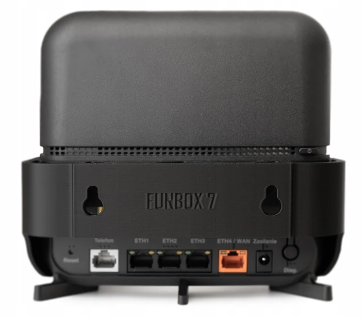 Uchwyt ścienny na router Orange FUNBOX 7